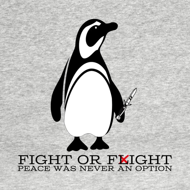 Fight Penguin by capesandrollerskates 